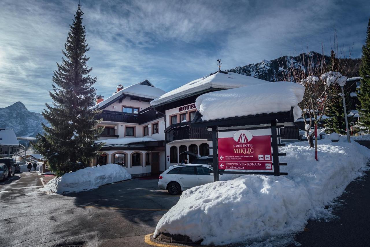Garni Hotel Miklic Kranjska Gora Exteriör bild